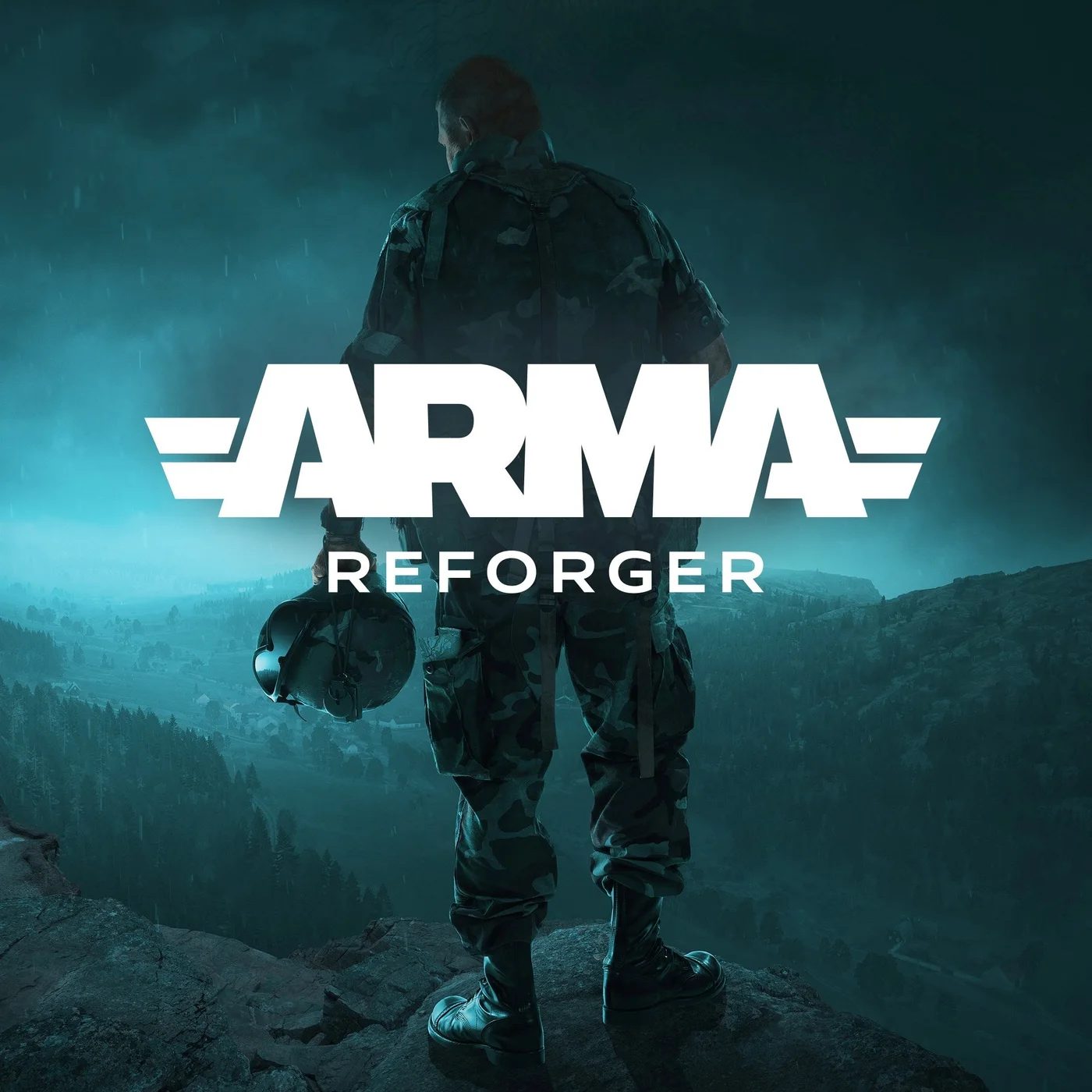 Arma Reforger Cold War era combined arms battle