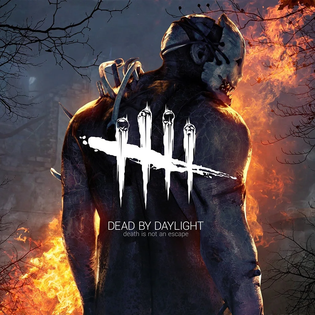 Dead by Daylight survivor chase through a dark map