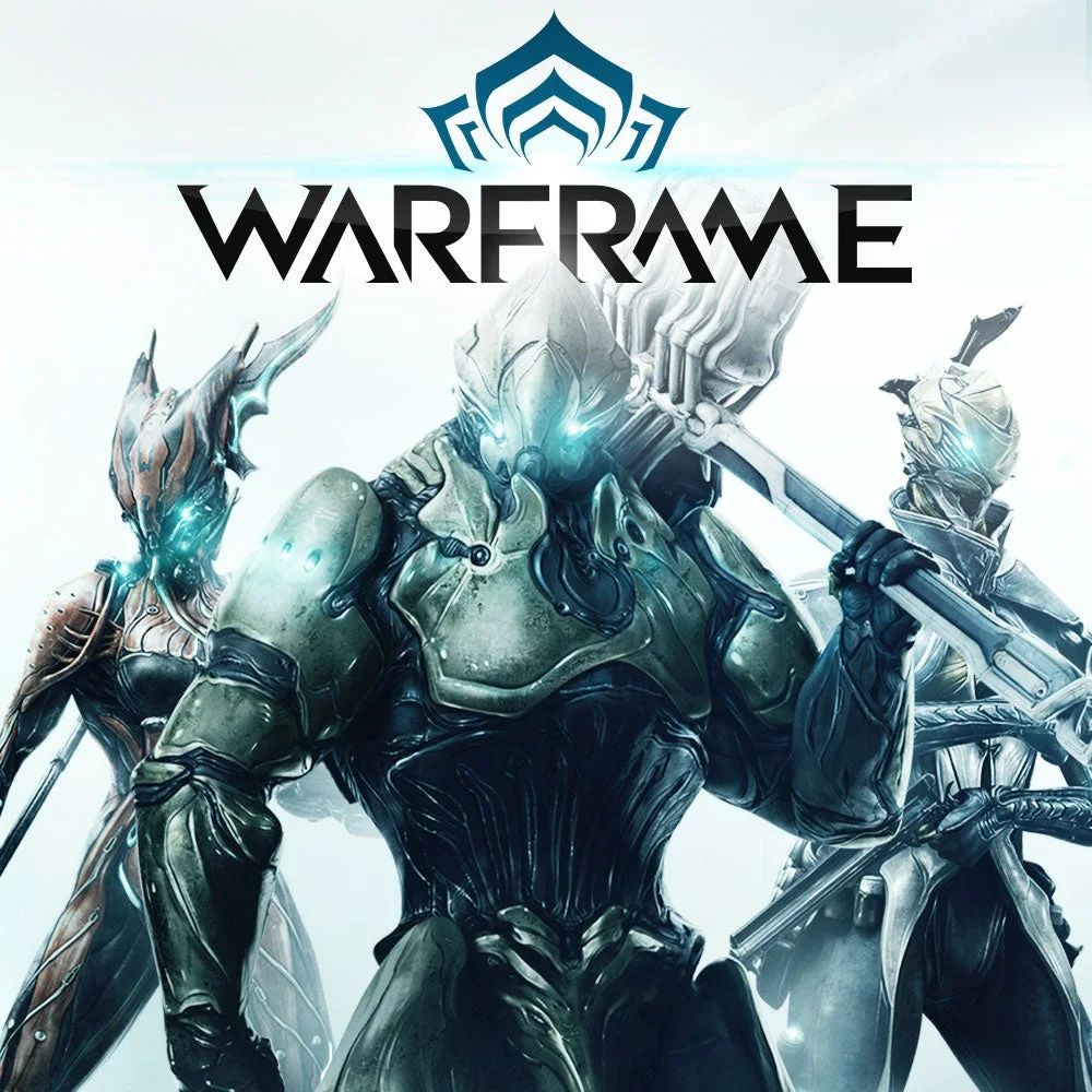 Warframe fast-paced parkour combat in a mission