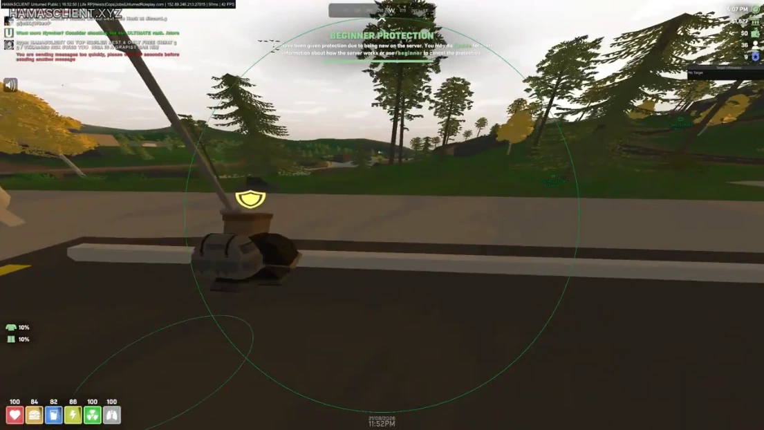 Unturned item ESP highlighting loot on the ground